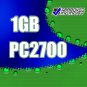1GB RAM 200-pin PC2700 333MHz SODIMM Computer Laptop Memory