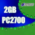 2GB (2x1GB) RAM PC2700 DDR 333MHz Apple PowerMac Power Mac G4 1.25GHz Memory Kit M9145LL/A