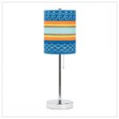 Sun and Surf Pattern Lamp