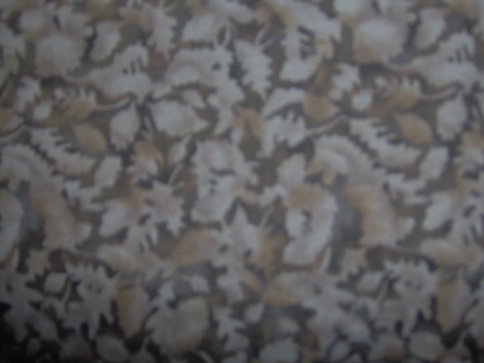 Timeless Treasures Brown Sepia Silhouettes Fabric Fat Quarter FQ