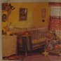 Butterick Baby Room Nursery Pattern 6964 Bumper Sheet Dust Ruffle Curtains+