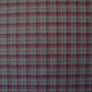 Red & Green Plaid Double Sided Cotton Homespun Flannel Fabric Fat Quarter FQ