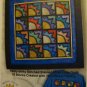 Stained Glass Sunshine Wall Hanging Quilt Top Pattern 216 from Bright Ideas Design Co