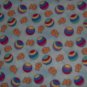 Beach Ball Goldfish Toss on Blue by Fabric Visions BTY By the Yard