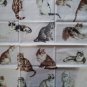 Timeless Treasures Cats Applique Quilt Block Center Fat Quarter FQ Fabric
