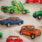 BTY Vintage Cars Jeep on Tan Cotton Fabric by Shamash & Sons By the Yard
