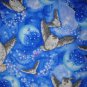 Owls at Night on Blue by Timeless Treasures Cotton Flannel Fabric Fat Quarter FQ