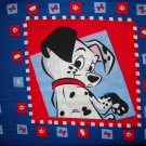FQ Disney 101 Dalmatians Puppy Side View Pillow Panel Cotton Fabric Fat Quarter