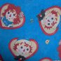 Daisy Kingdom Raggedy Ann Andy Friends Allover Hearts Fabric Fat Quarter FQ OOP HTF