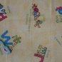 OOP HTF Daisy Kingdom Jungle Jamboree Tossed Animals & Letters Fabric Fat Eighth F8 F8th
