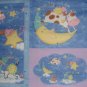 Hey Diddle Diddle Cat and Fiddle Wall Hanging 60" Fabric Panel