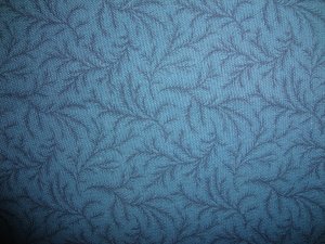 F8 Jinny Beyer Dark Teal Tonal Ferns Cotton Fabric Fat Eighth F8th for RJR