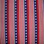 BTY Americana Red White & Blue Stars and Stripes Fabric by Oakhurst Textiles By the Yard
