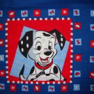 Disney 101 Dalmatians 2 Blocks for Quilt or Pillow 1/2 Yard Fabric Panel