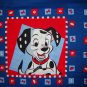 Disney 101 Dalmatians 2 Blocks for Quilt or Pillow 1/2 Yard Fabric Panel