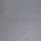 FQ White Rosebuds on Lavender Quilt Fabric Fat Quarter