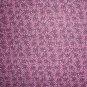 FQ Tiny White Flowers on Purple Calico Fabric Fat Quarter