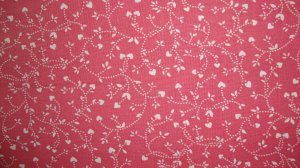 FQ Tiny Heart Flowers on Mauve Calico Cotton Quilt Fabric Fat Quarter