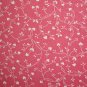 FQ Tiny Heart Flowers on Mauve Calico Cotton Quilt Fabric Fat Quarter