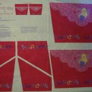 Mattel Barbie Tote Bag Purse Canvas Fabric Panel LAST ONE!