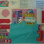 Barbie Fold and Go Bathroom Add A Room Cotton Fabric Panel LAST ONE!