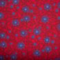 1 1/3 Yard English Collection Red Fuschia Vine Flowers by David Textiles Bolt End
