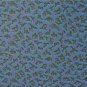 FQ Garden Delights Purple Flowers on Light Blue Fabric Fat Quarter by AE Nathan