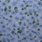 F8 Daisy Kingdom Quilters Only Blue Primrose Calico Cotton Fabric Fat Eighth F8th