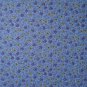 F8 Purple Yellow Blue Floral Cotton Fabric Fat Eighth F8th by Marcus Bros