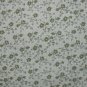 1 1/4+ Yard Little Quilts Berries and Cream Green Flower Cotton Quilt Fabric Bolt End
