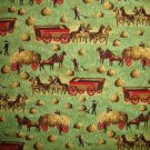 Bolt End Concord American Folk Art Museum Haying Time Cotton Quilt Fabric 1/4 Yard