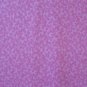 1/2+ Yard Tiny Pink Tonal Calico Flowers Cotton Fabric Bolt End