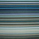 FQ Green Blue Brown Black White Stripe Fleur-C3792 Timeless Treasures Fabric Fat Quarter