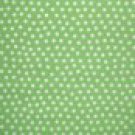 1 3/8 Yard Just 4 Fun White Dots on Light Green Cotton Fabric Maywood Studios Bolt End