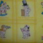 Key to the Future Blue & Yellow Fat Quarter FQ Kids Cartoon Fabric Lot Value Pack by Print Concepts