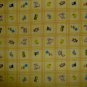 Key to the Future Blue & Yellow Fat Quarter FQ Kids Cartoon Fabric Lot Value Pack by Print Concepts