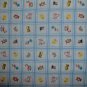 Key to the Future Blue & Yellow Fat Quarter FQ Kids Cartoon Fabric Lot Value Pack by Print Concepts