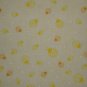 1 1/8+ Yard Love Bug Lady Bugs in Yellow Toile Kids Cotton Fabric by Print Concepts Bolt End