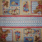 Americana Teddy Bear Bumper Border Fabric BTY By the Yard