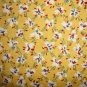 BTY Thimbleberries Daisy Days Flowers on Reproduction Yellow RJR Fabric by Lynette Jensen