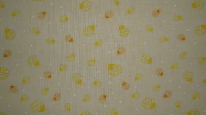 BTY Love Bug Yellow Toile Lady Bugs Kids Cotton Fabric By the Yard
