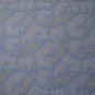 RJR Jinny Beyer Night and Day Blue & Yellow Interwined Paisley 1 1/4 Yard Quilt Fabric Remnant