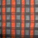 Boo Kitty by Teresa Kogut SSI BLACK GREY ORANGE Fabric Fat Quarter FQ
