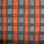 Boo Kitty by Teresa Kogut SSI BLACK GREY ORANGE Fabric Fat Quarter FQ