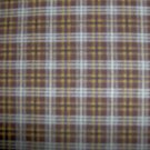 Peter Pan Brown & Tan Plaid Cotton Quilting Fabric Per Yard BTY