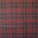 Red & Black Plaid Double Sided Cotton Homespun Flannel Fabric Fat Quarter FQ