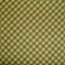 FQ SSI DEBBIE MUMM MUMMS THE WORD Yellow Green Black Bias Plaid FABRIC FAT QUARTER