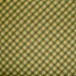 FQ SSI DEBBIE MUMM MUMMS THE WORD Yellow Green Black Bias Plaid FABRIC FAT QUARTER