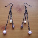 Elegant Swarovski Pearls in Cream, Pale Pink and Purple