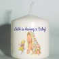 6 Custom Baby Shower Favors Votive Candles Personalized